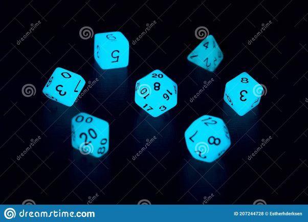 Blue Spirit Dice