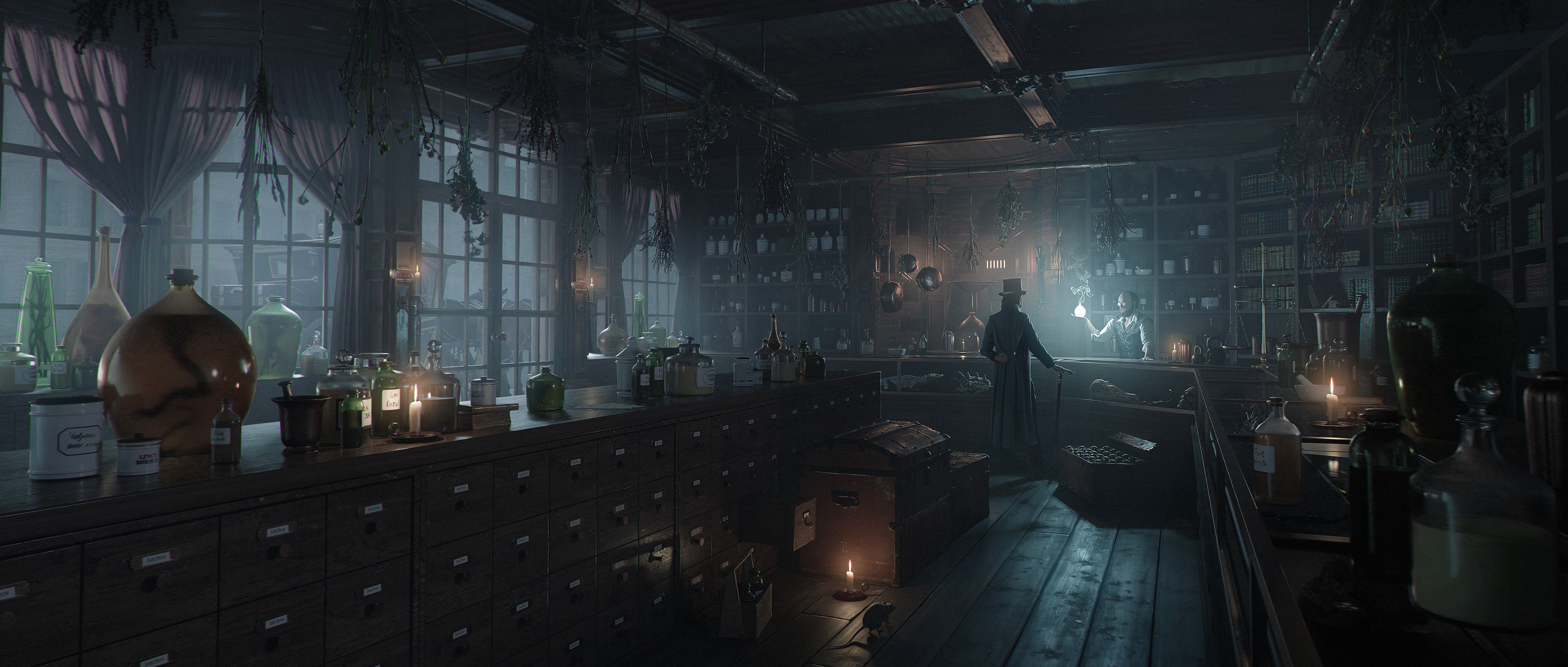 Interior Shop Concept Art Photo